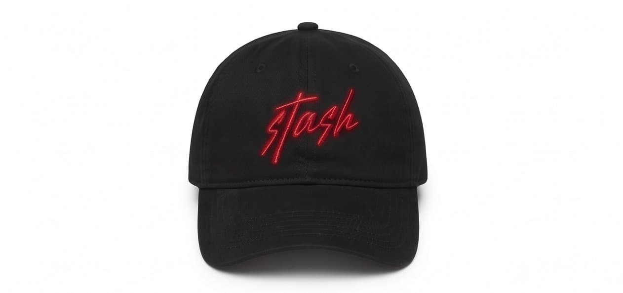 Stash Embroidered Dad Hat — image 1